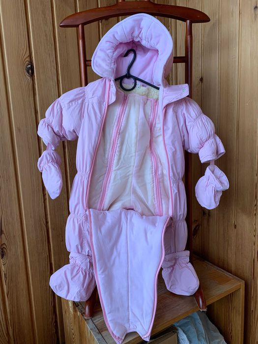 Комбінезон на овчіні, для девчінки JANMAR (2в1)