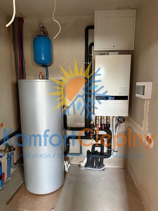 Pompa ciepła Panasonic 5kW 185L z kompleksowym montażem