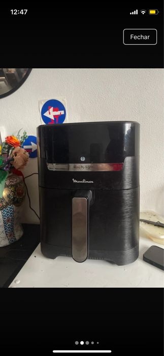 Airfryer and grill moulinex