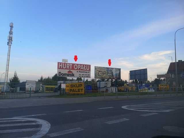 Rondo Atrakcyjna Tablica reklamowa, baner Grudziadz McDonald's i lidl