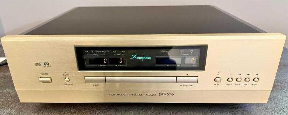 High End SACD/CD/DAC Accuphase DP-570 jak nowy + ASL-10 Audiokabel