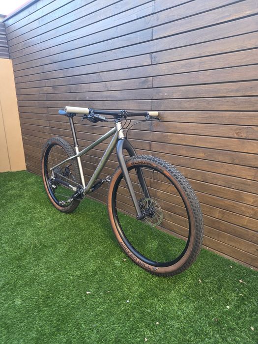 Bicicleta titanio Olson