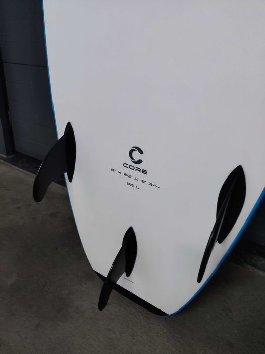 Prancha de Surf Waterfall Core 8' Wide (Azul) — Como Nova