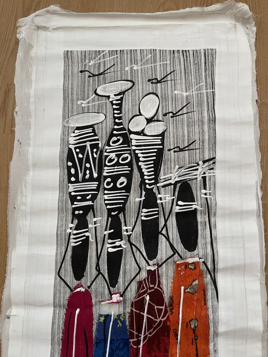 Tela pintada à mão