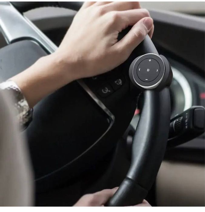 Bluetooth кнопка Satechi | Пульт керування музикою для авто, керма та велосипеда