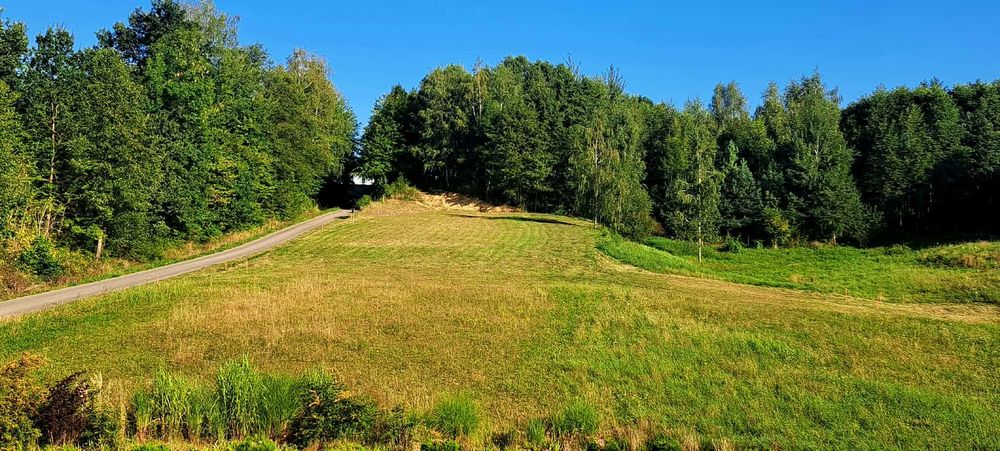 Działka budowlana 12,5 ar  Czudec  pow. Strzyżów | piękne widoki  | sąsiedztwo lasku | WZ | media  | 20 min do Rzeszowa