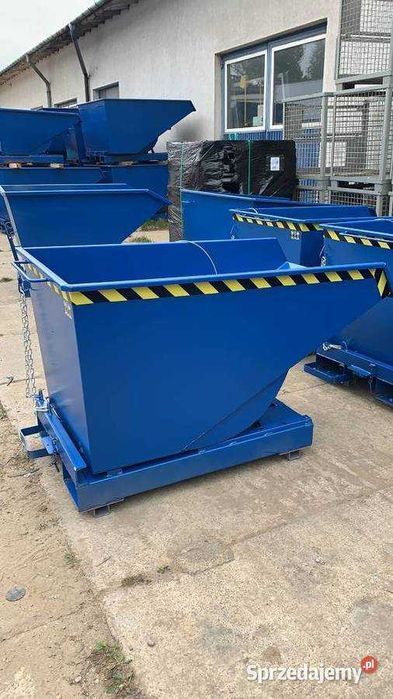 Kontener TK 300L- Odpady produkcyjne -Podwójny system wyładowczy