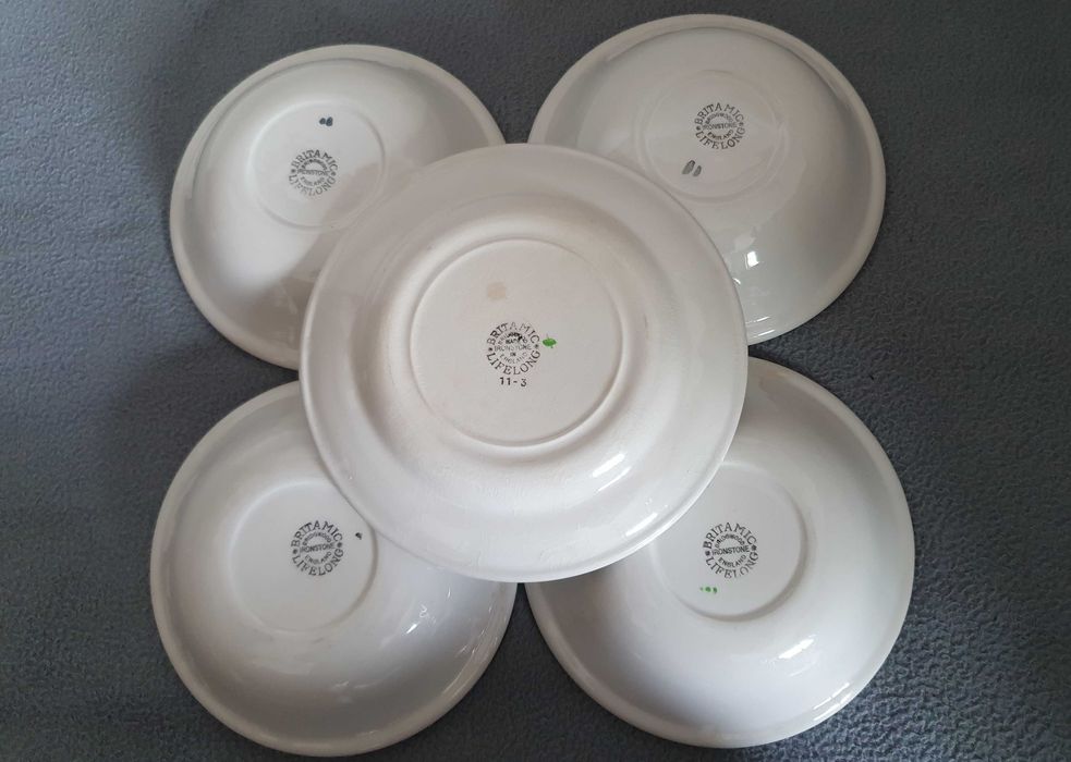 5 Pratos antigos Britamic Lifelong - England64376373998723123