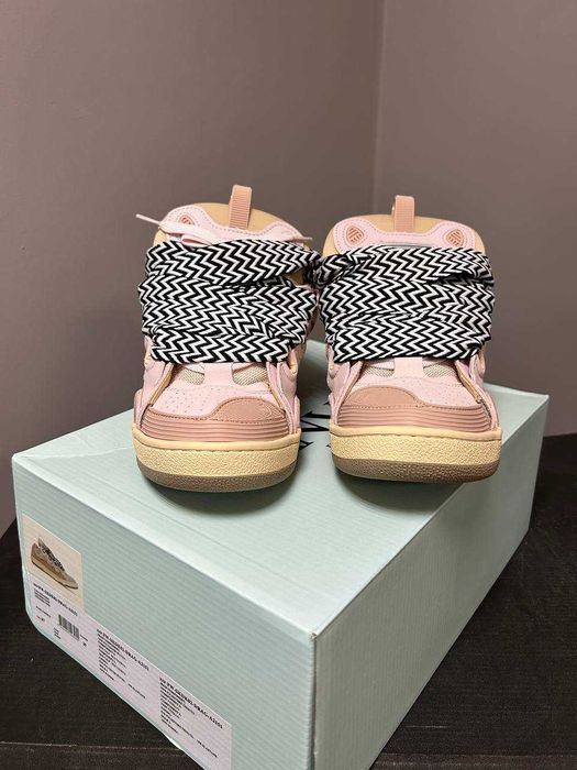 Кросівки Lanvin Pink Light premium