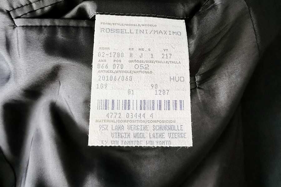 Garnitur męski Hugo Boss, czarny/b.ciemny grafit, odporny na gniecenie