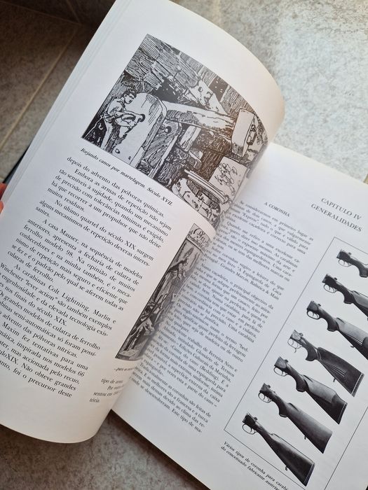 Livro  Carabina Caça Grossa em Portugal