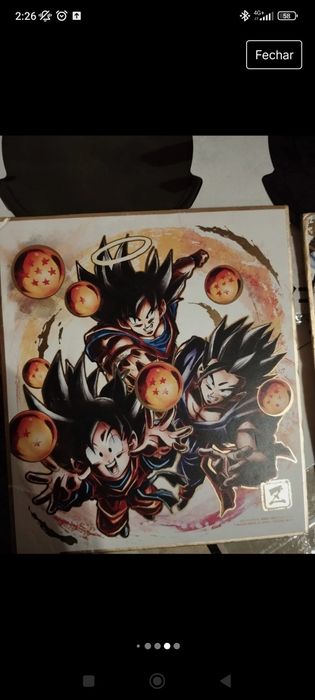 Dragon ball z brindes