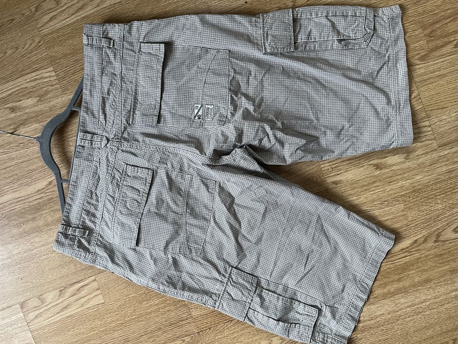 Lerros szorty męskie cargo z kieszeniami w kratkę XL/2XL
