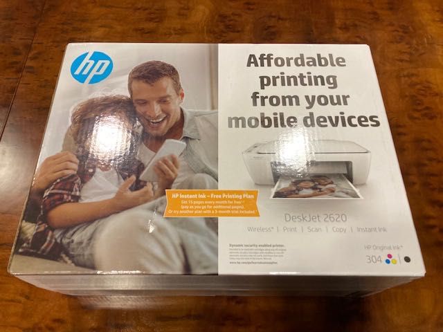 HP DeskJet 2620 Wireless Printer (New) and HP X3000 Mouse64409174061955120