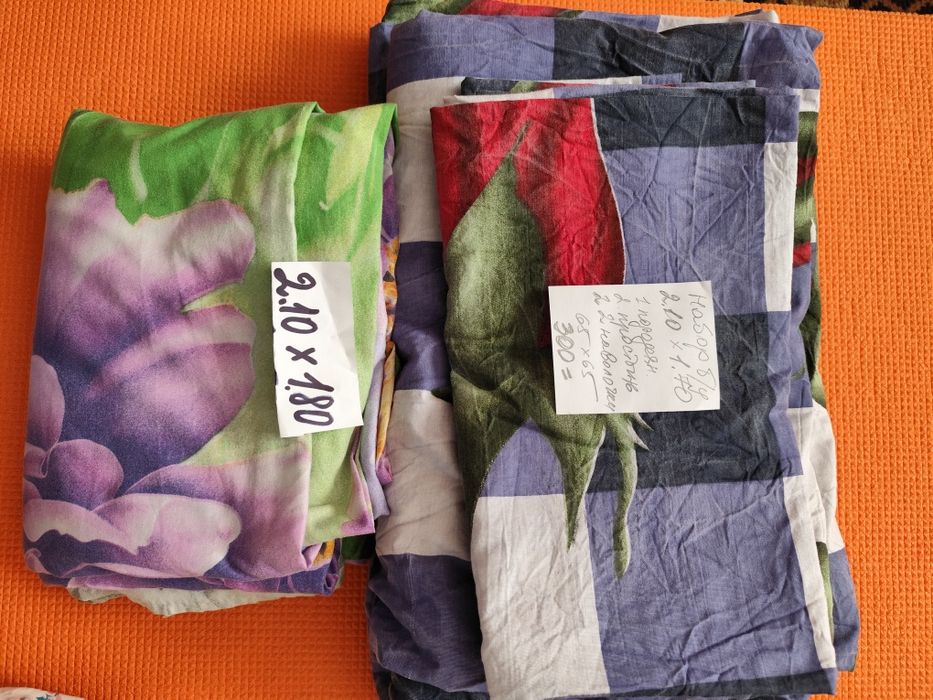 Набір білизни 2.10 на 1.70 б/у.