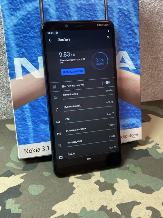 Смартфон Nokia 3.1 Plus, 3/32 GB, повністю робочий!