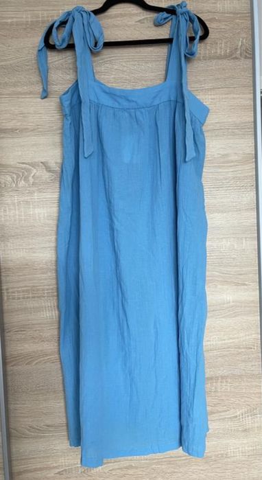 Сарафан плаття туніка бавовна льон - баталл, великі розміри ХХЛ