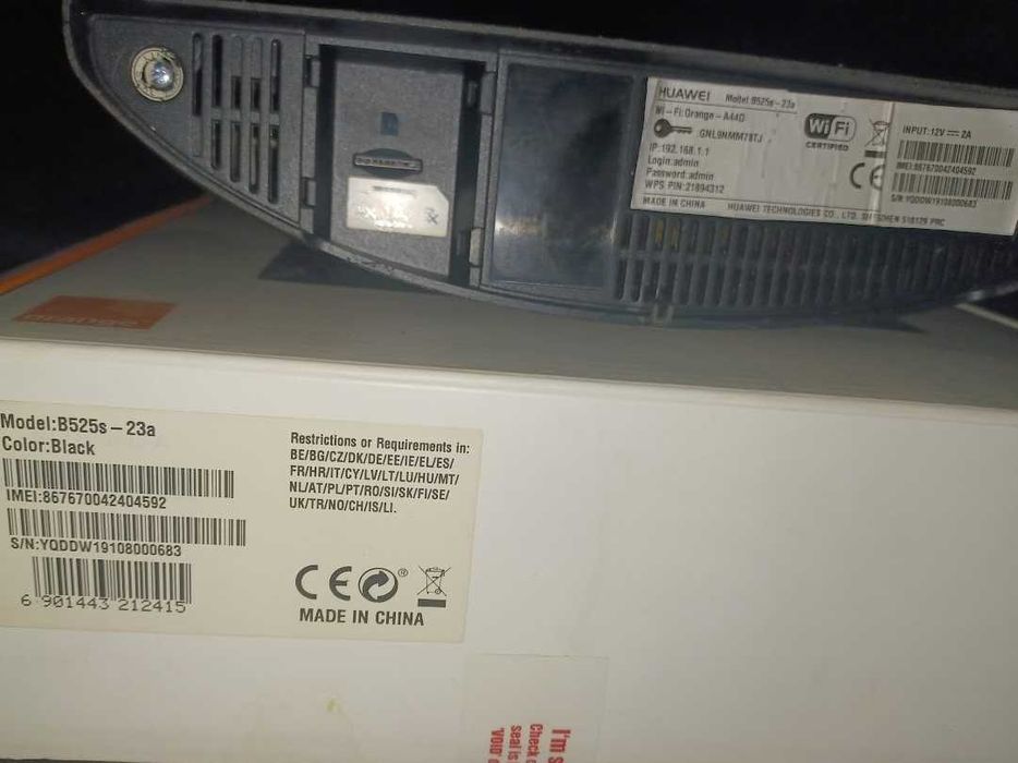 Huawei B525s-23a+ antena panelowa+ wzmacniacz wifi tp-Link Re200
