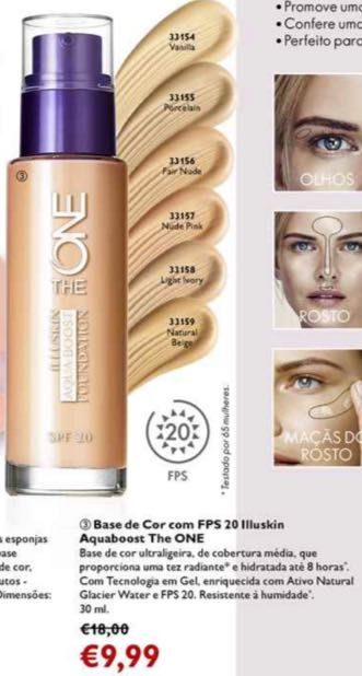 Base The One (vários tons) + Máscara de Pestanas - Super Preço