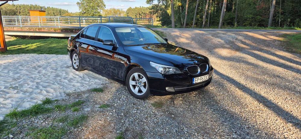 BMW e60 523i N53B25, 2007 rok LCI - uszkodzony silnik
