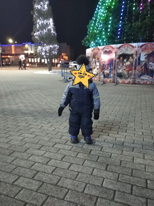 Зимовий комбинезон р. 12-8 міс