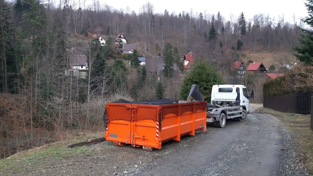 Bielsko - Kontener na śmieci - kontener na gruz  - kontener na odpady
