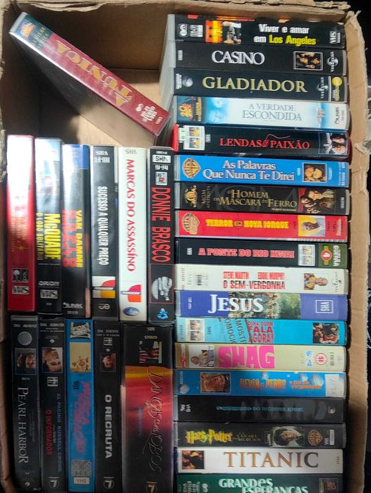 Lote Vhs 12 - Ver lista Abaixo - PROMOÇÂO 1 €