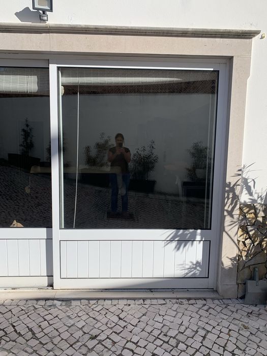 Portas grandes de Aluminio