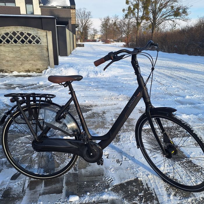 Rower  holenderski gazelle orange c8 bdb