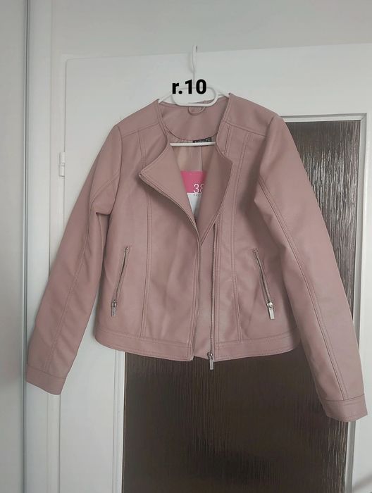 Elegancka kurtka skóropodobna
