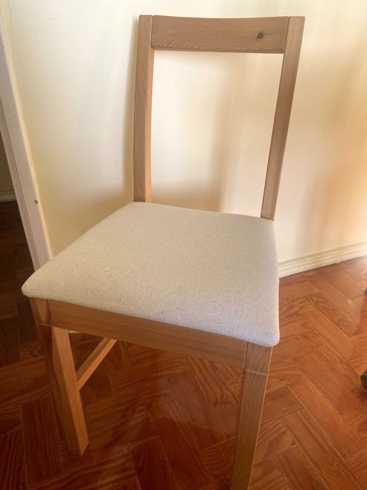 Conjunto mesa + 4 cadeiras – Mesa para restaurar (oferta)