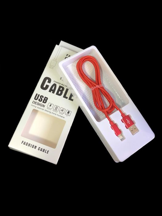 Cabo iPhone Super Resistente (Várias Cores) (80 cabos 200 euros)