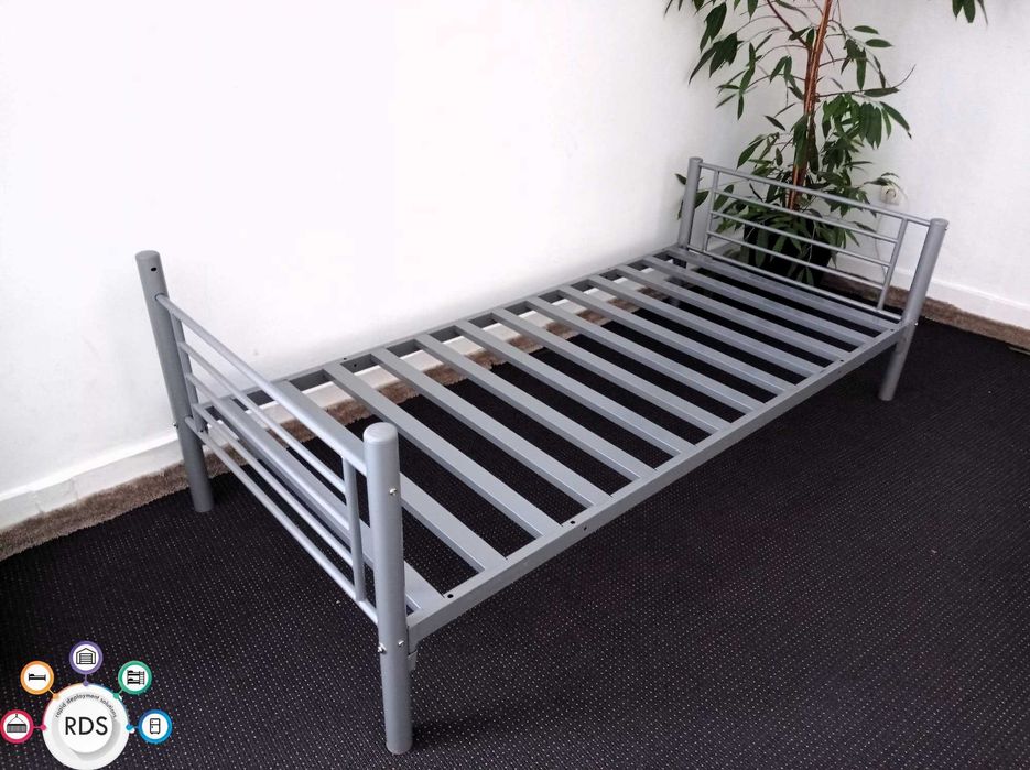 Łóżko pojedyncze Łóżka metalowe wymienne na piętrowe hostelowe 90x200