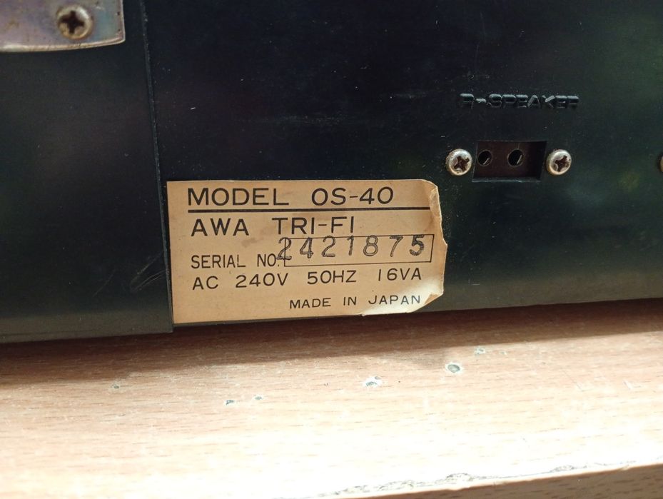 170Gramofon AWA TRI-FI OS-40 Vintage Japonia Komis Madej Tarnów