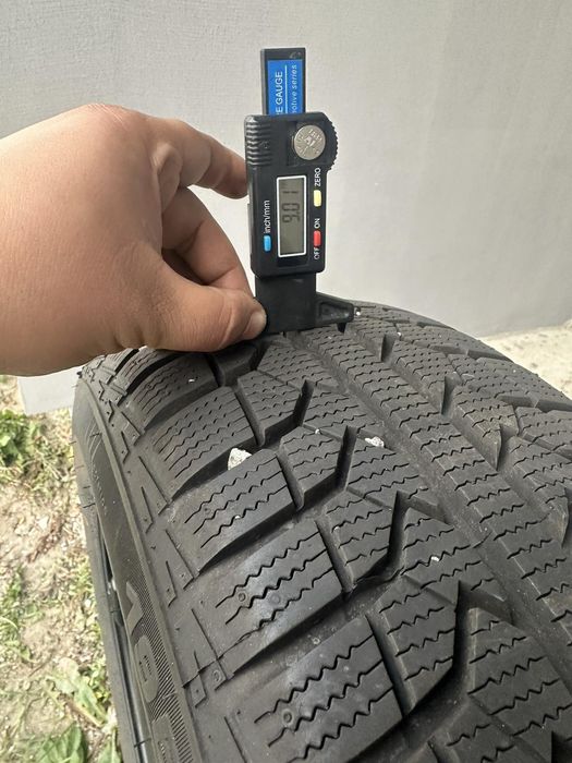 Продам диски з резиною зима 9mm