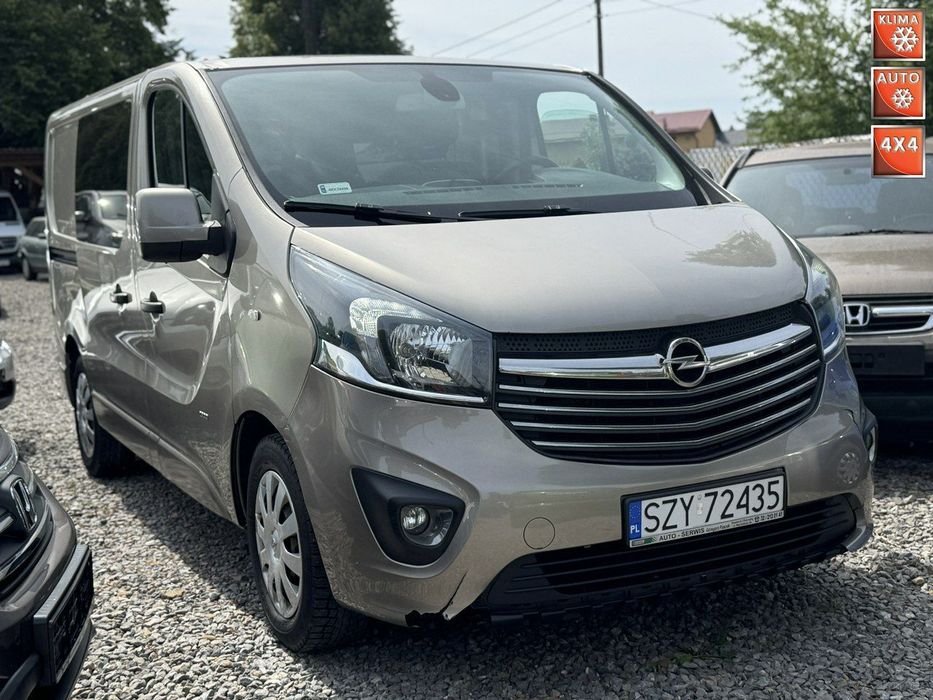 Opel Vivaro 1,6 120 3 osobowy klimatyzacja