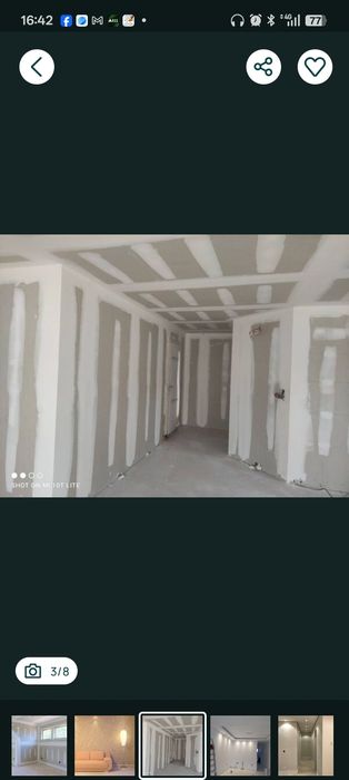 Sou pintor profissional com experiência em pintura, estuque e barramento, garantindo um acabamento