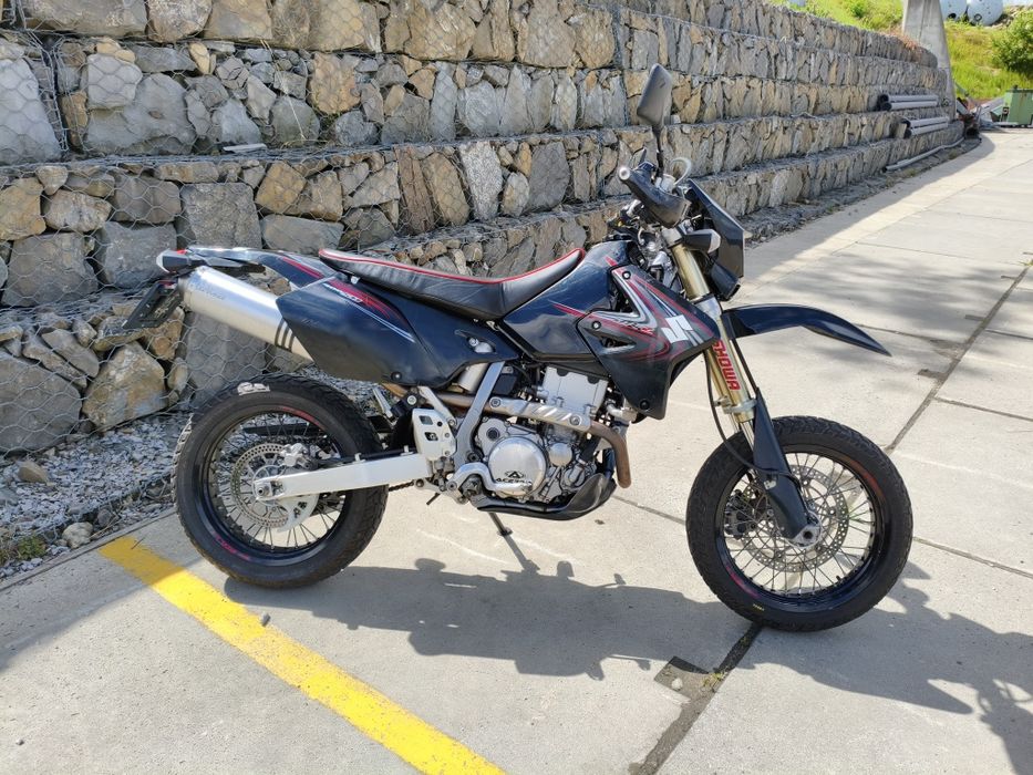 Suzuki DRZ 400 SM 2007r , układ wydechowy LeoVince