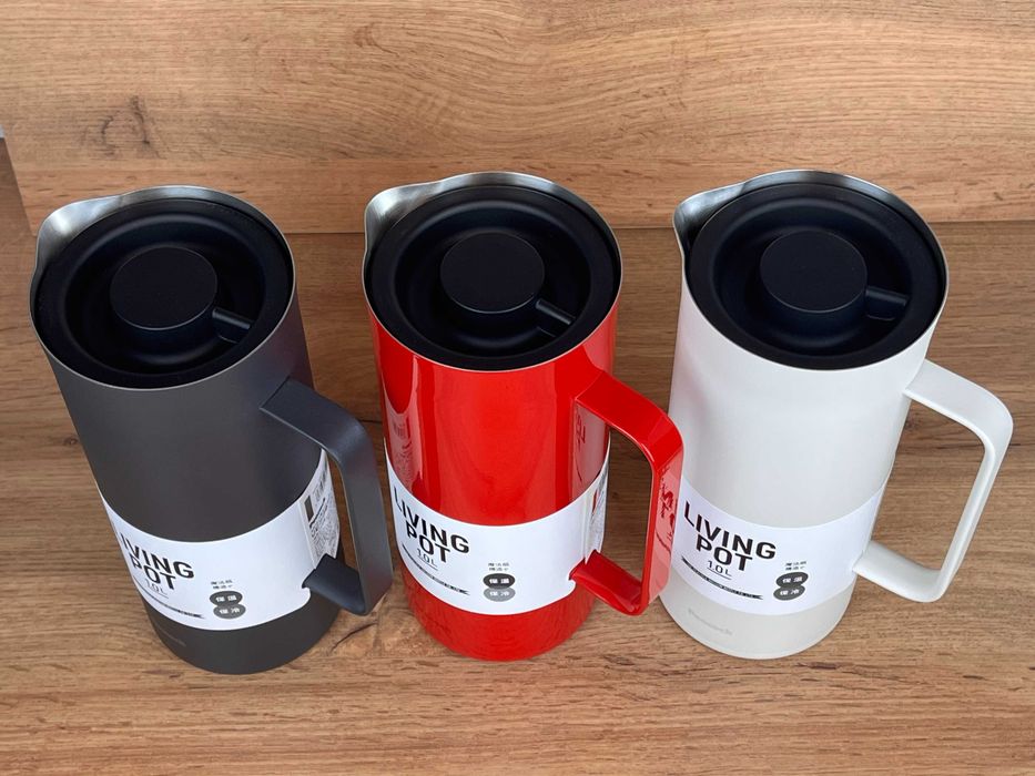 Настільний термос-глечик для кухні та офісу 1 л оригінал з Японії