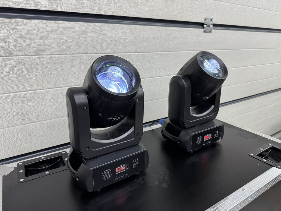 Glowa ruchoma beam spot hybryda 150w led podwojna pryzma jak nowe