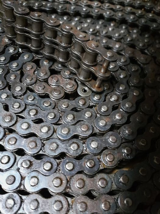 łańcuch rolkowy dwurzędowy