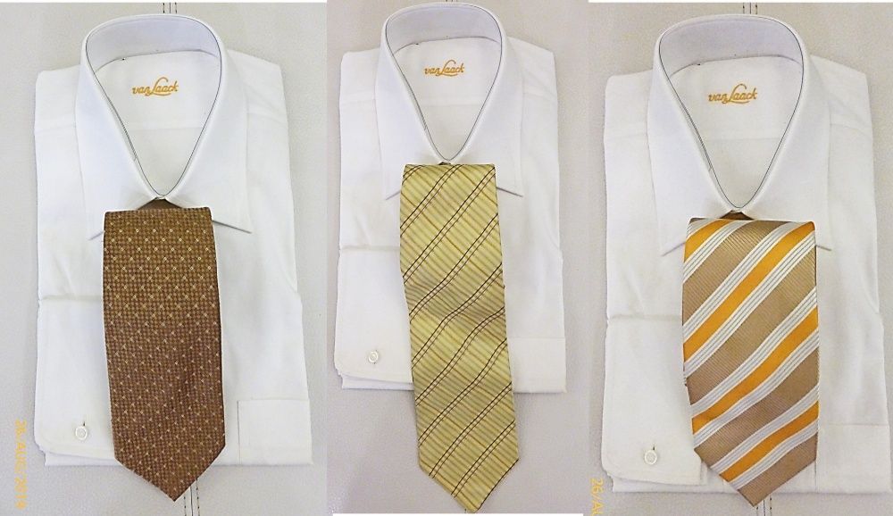 Gravatas de seda novas Preço é para UMA gravata