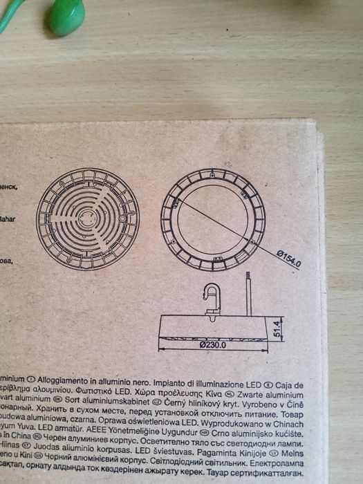 Lampa led przemysłowa Ledwance 100 W . Bardzo mocna