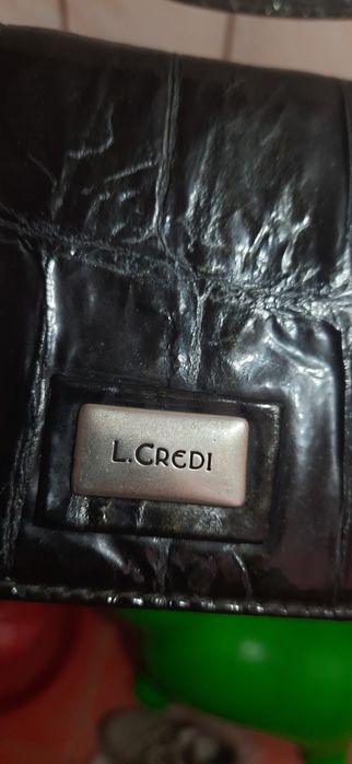 Сумочка лакована брендова ,натуральна шкіра крокодил