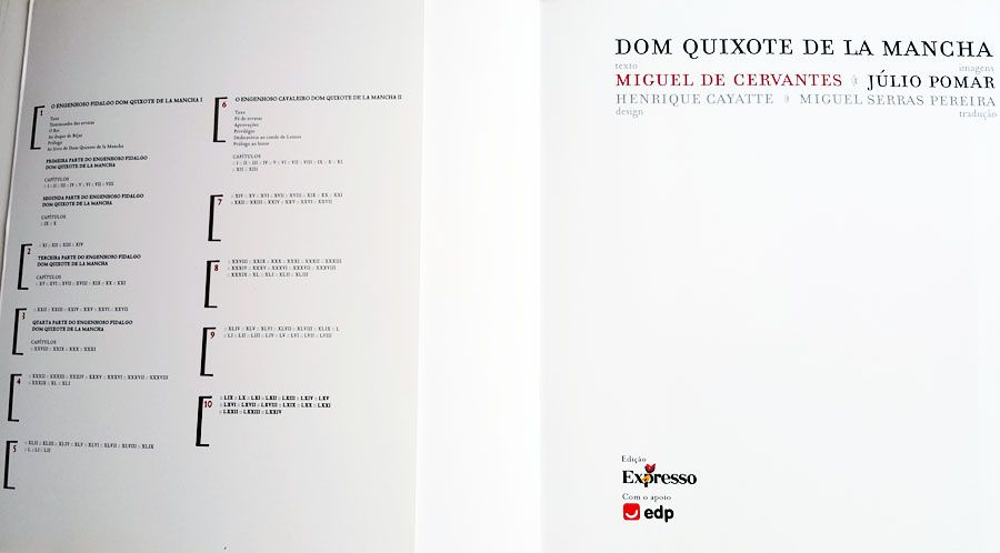 Edição Especial "D.Quixote de La Mancha", Pinturas de Júlio Pomar