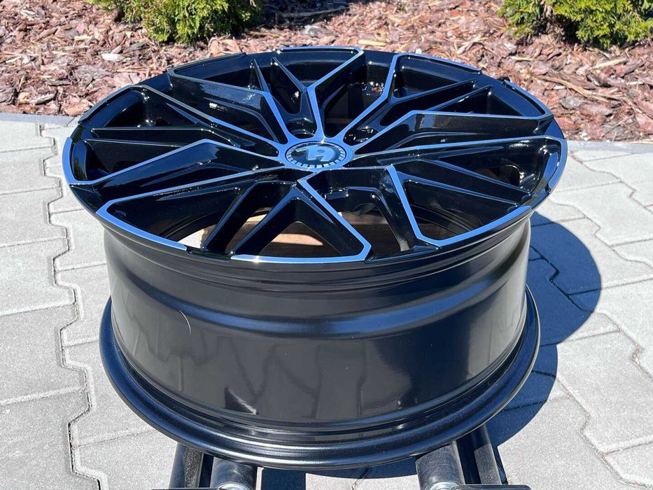 Felgi Seventy9 SCF-J 18" 8J ET45 5x112 Black Front Polished