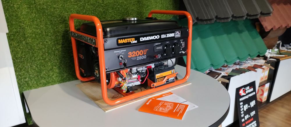 Генератор з електро стартером Daewoo GDA 3500E