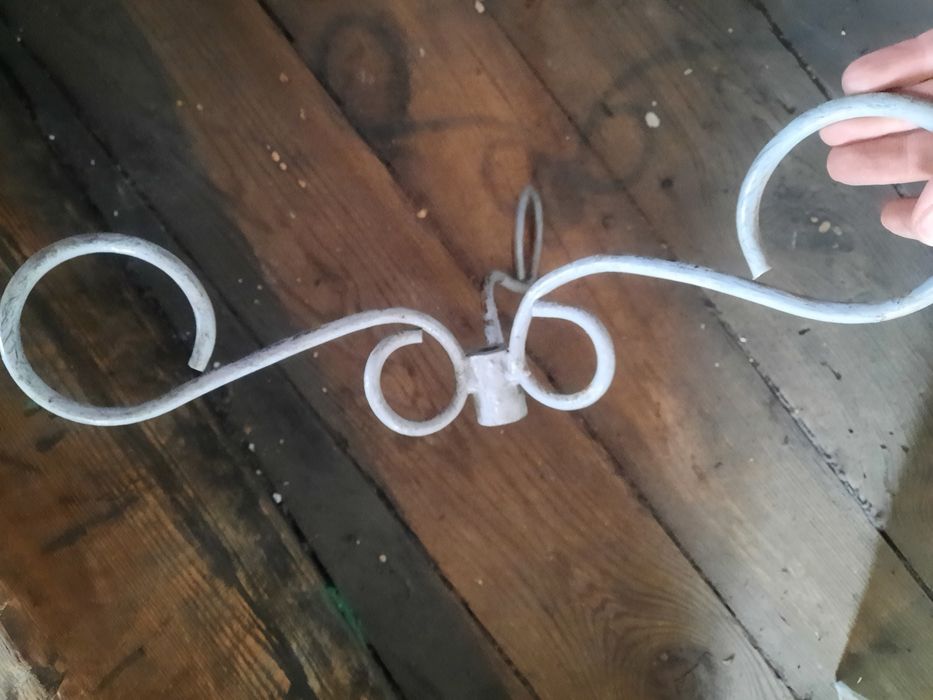 Metalowy stojak na choinkę prl