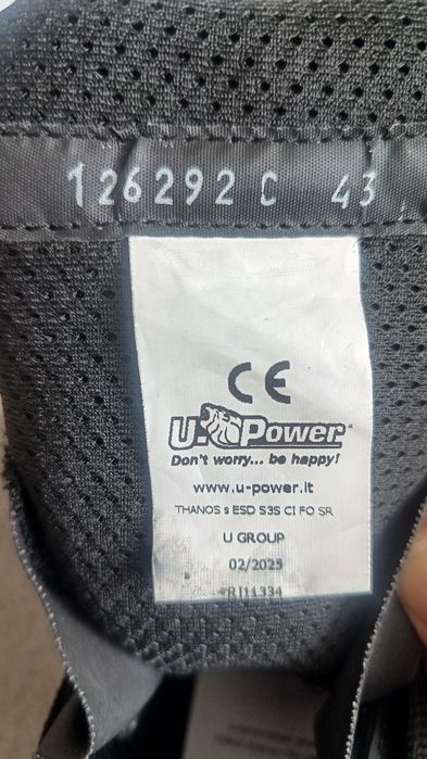 Buty robocze nowe THANOS ESD S3S CI ESD U- power rozmiar 43