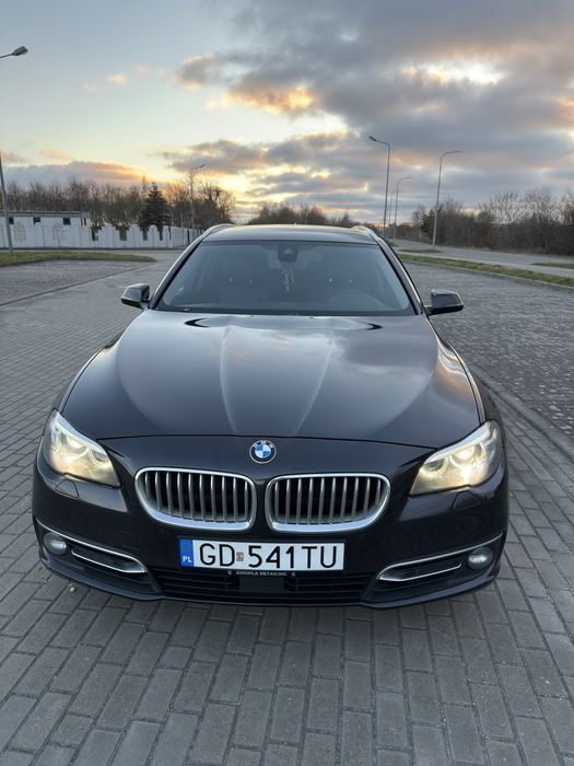 .	BMW 525d Touring 2014 LCI | Automat | Skóra | Radar | Navi Professional